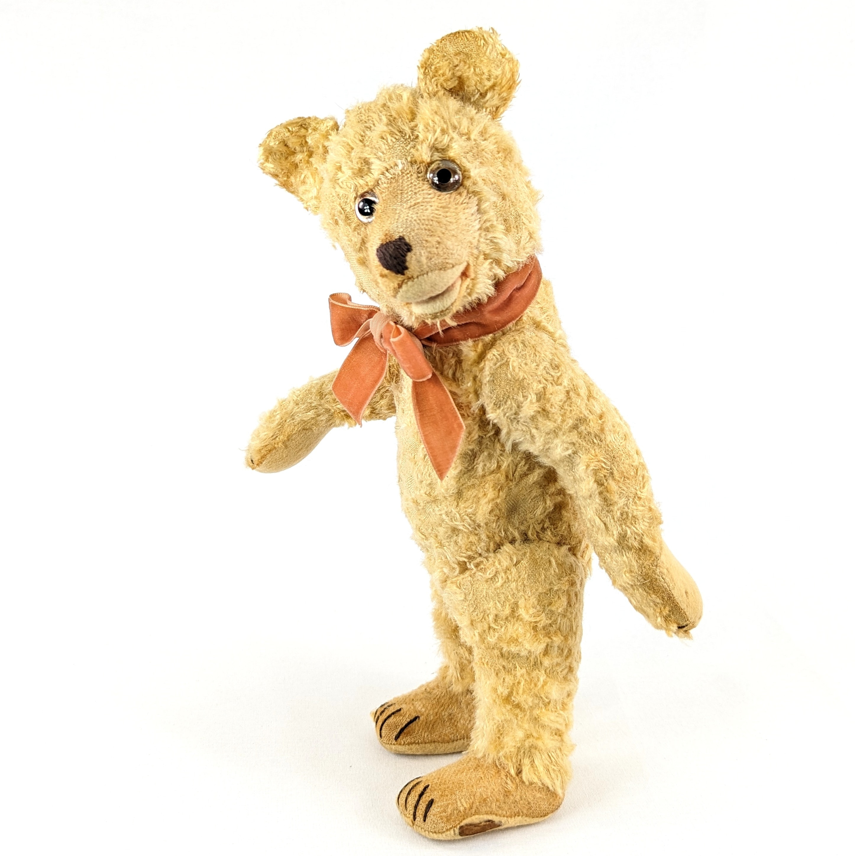 シュタイフ テディベア ヴィンテージ 1948～1949年 シルク製 11インチ