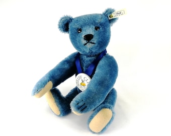 華麗 Inches 14 Ids All Bear Teddy Steiff Blue Club 1994 Edition シュタイフ社