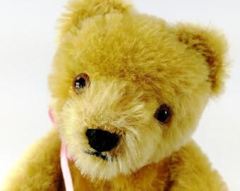 Hermann Teddy Original With ID 9 Inches German Vintage Bear - Etsy
