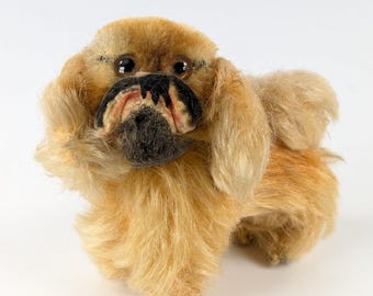 シュタイフ エアデール テリア テリー スモール 7インチ ID付き 1951年