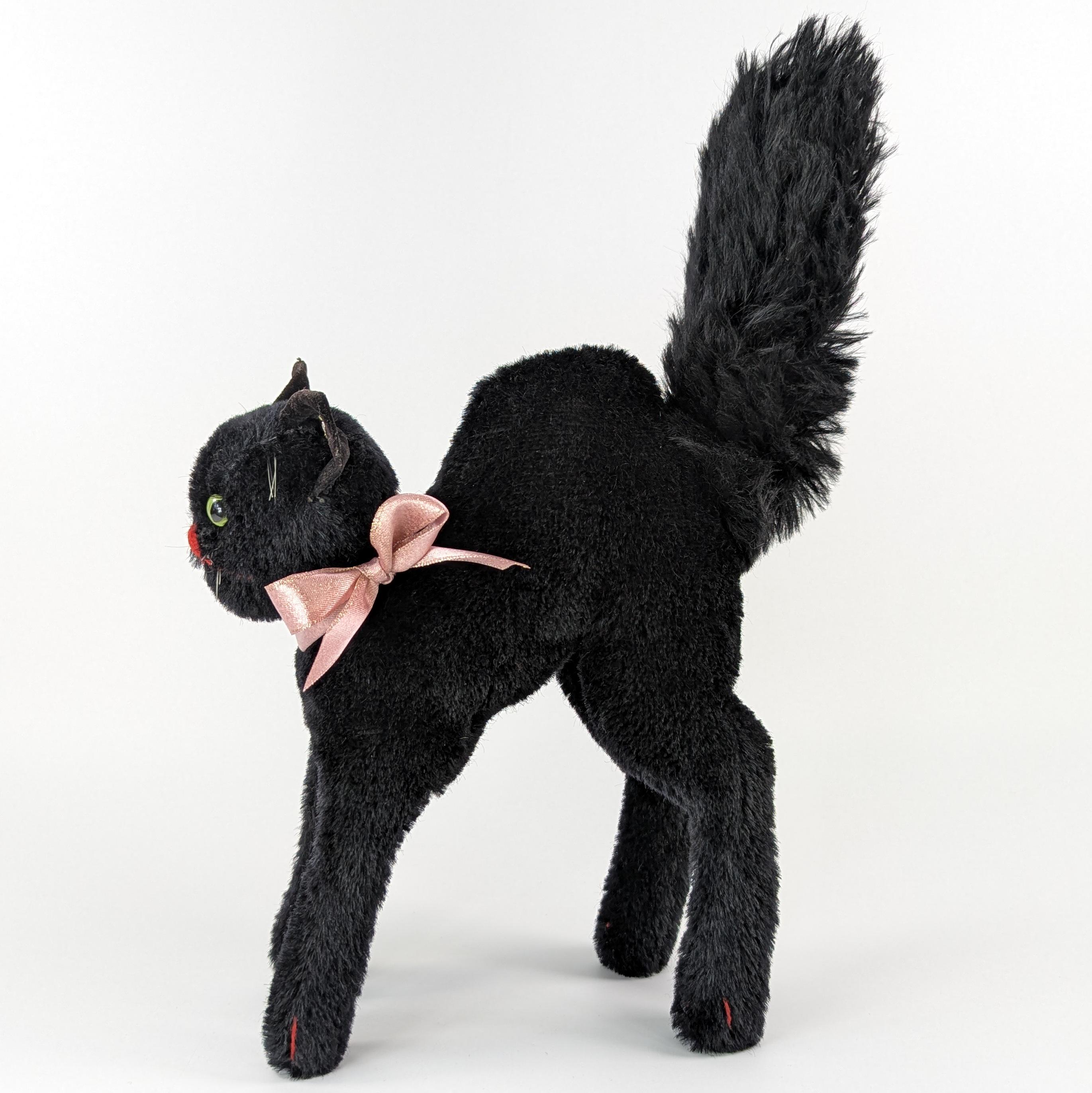 シュタイフ ブラック トム キャット ID 付き 最大 9 インチ