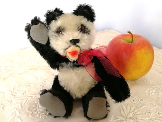 steiff panda bear vintage