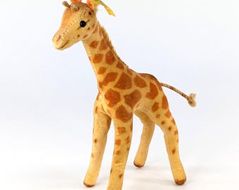 シュタイフのロバ、すべてのID付き、新品同様、10インチ、ヴィンテージ