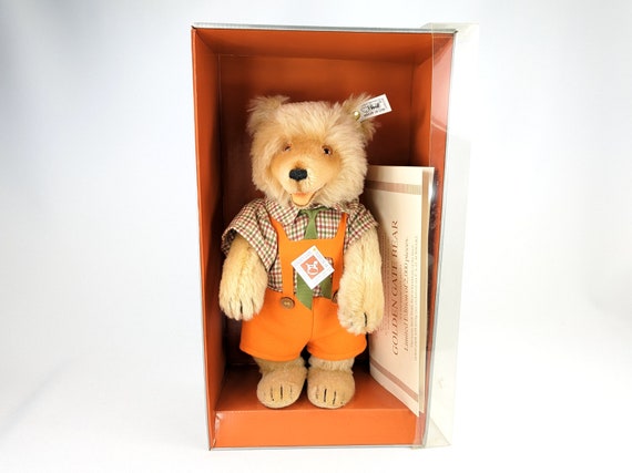 Steiff Teddy Vintage for FAO Schwarz Golden Gate Bear 1989 Mint in