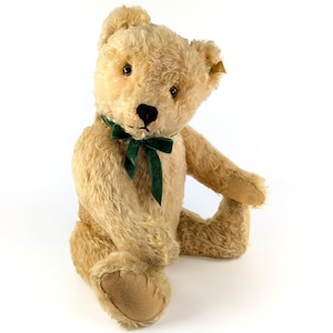 Steiff Original Teddy Bear with IDs 17 inches vintage 1959 to 1964 produced