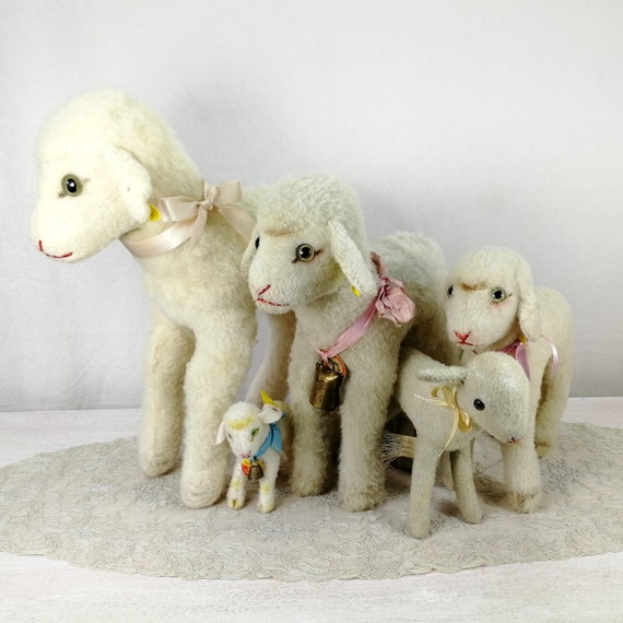vintage steiff lamb