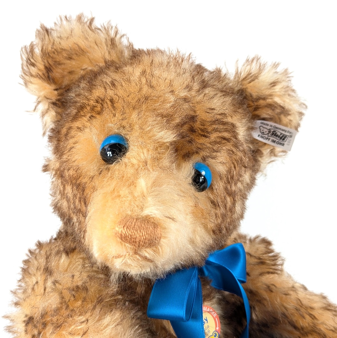 Steiff Teddy Bear Petsy Replica 1928 Blue Eyes 64 of 3000 All Ids