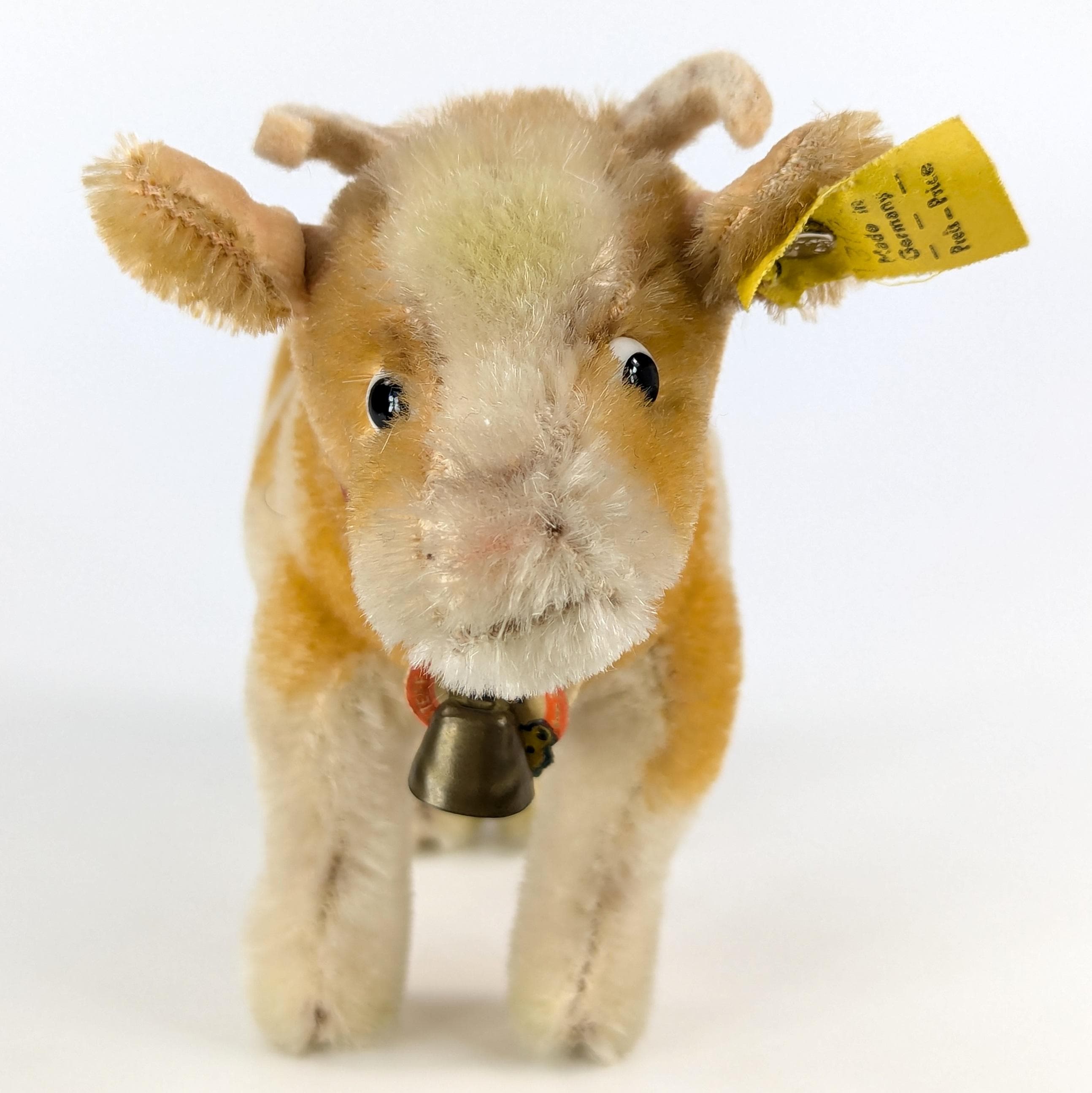 Steiff Cow Bessy All Ids Smallest 5 Inches Vintage 1966 to 1967