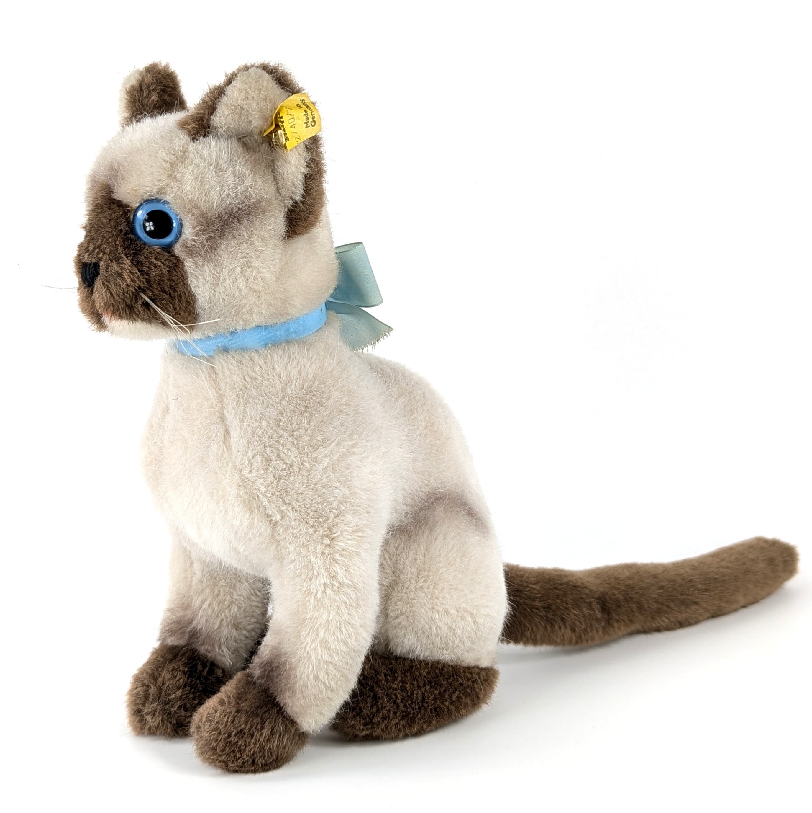 シュタイフ☆Cat Aram☆1971年製 ネコのアラム/ドラロン製のシャム猫