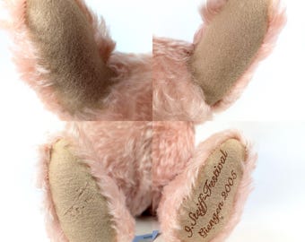 Steiff Teddy Rosé 2005 Festival Bear All Ids 17 Inches Pink