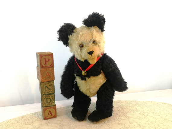 steiff panda bear vintage
