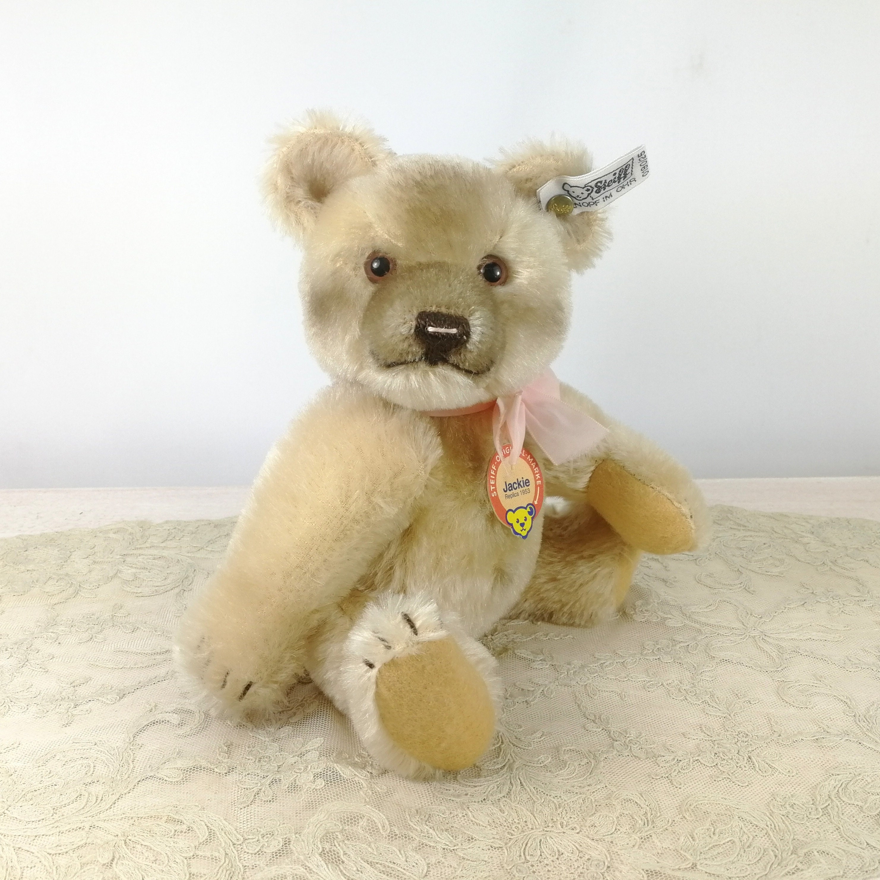 テディベア シュタイフジャッキーJackie Teddy 1953レプリカ Steiff Jackie Bear 1953 Replica Limited Edition Numbered