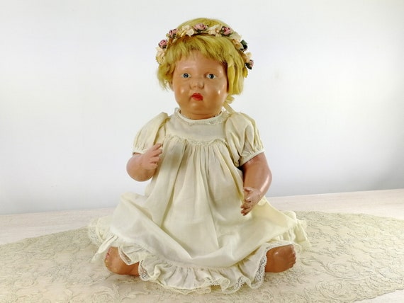 Buy Wooden Schoenhut Doll Nature Baby 15 Inches Around 1915 Online