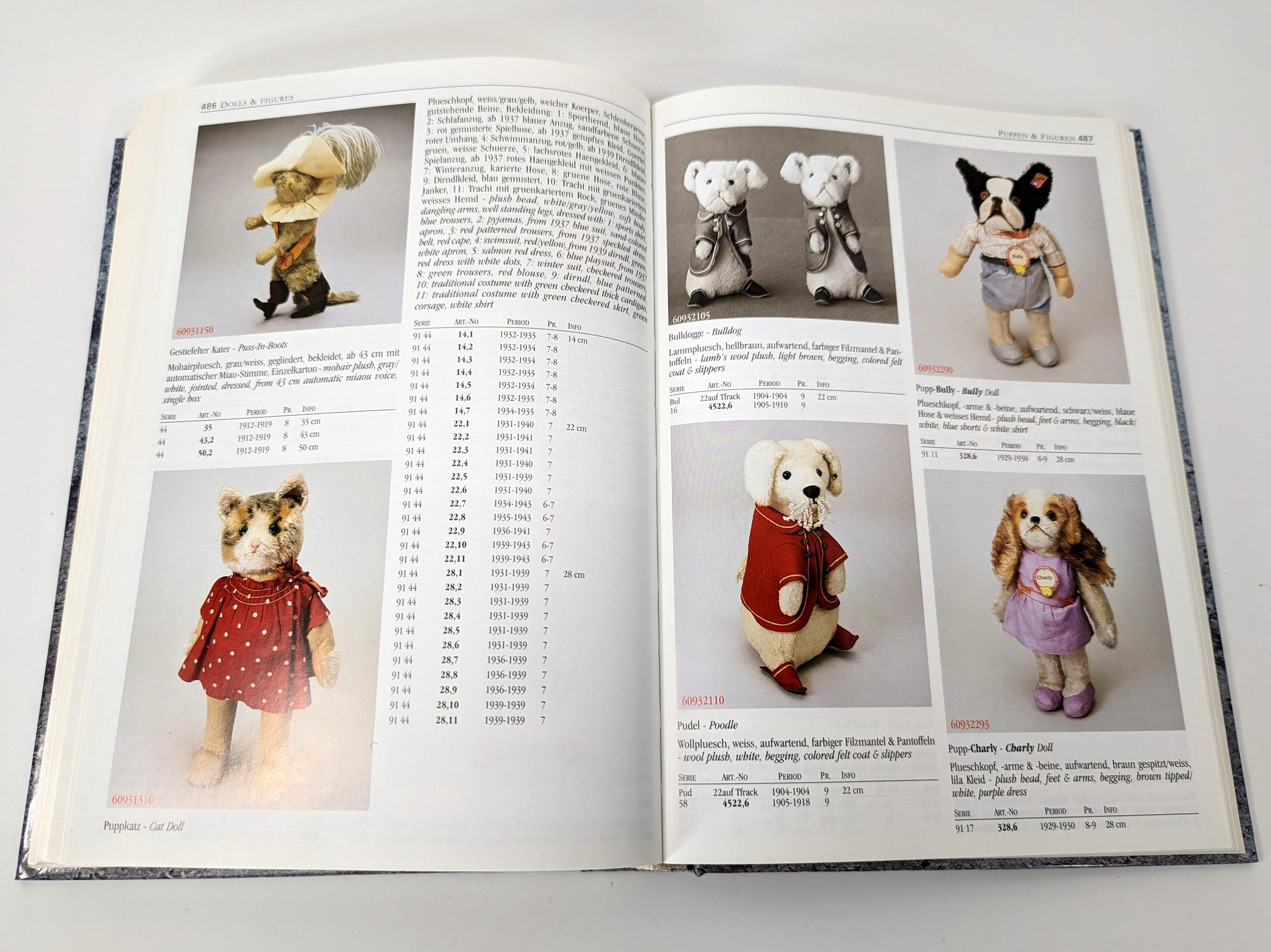 Steiff Assortment 1892 to 1943 by Gunther Pfeiffer Standard