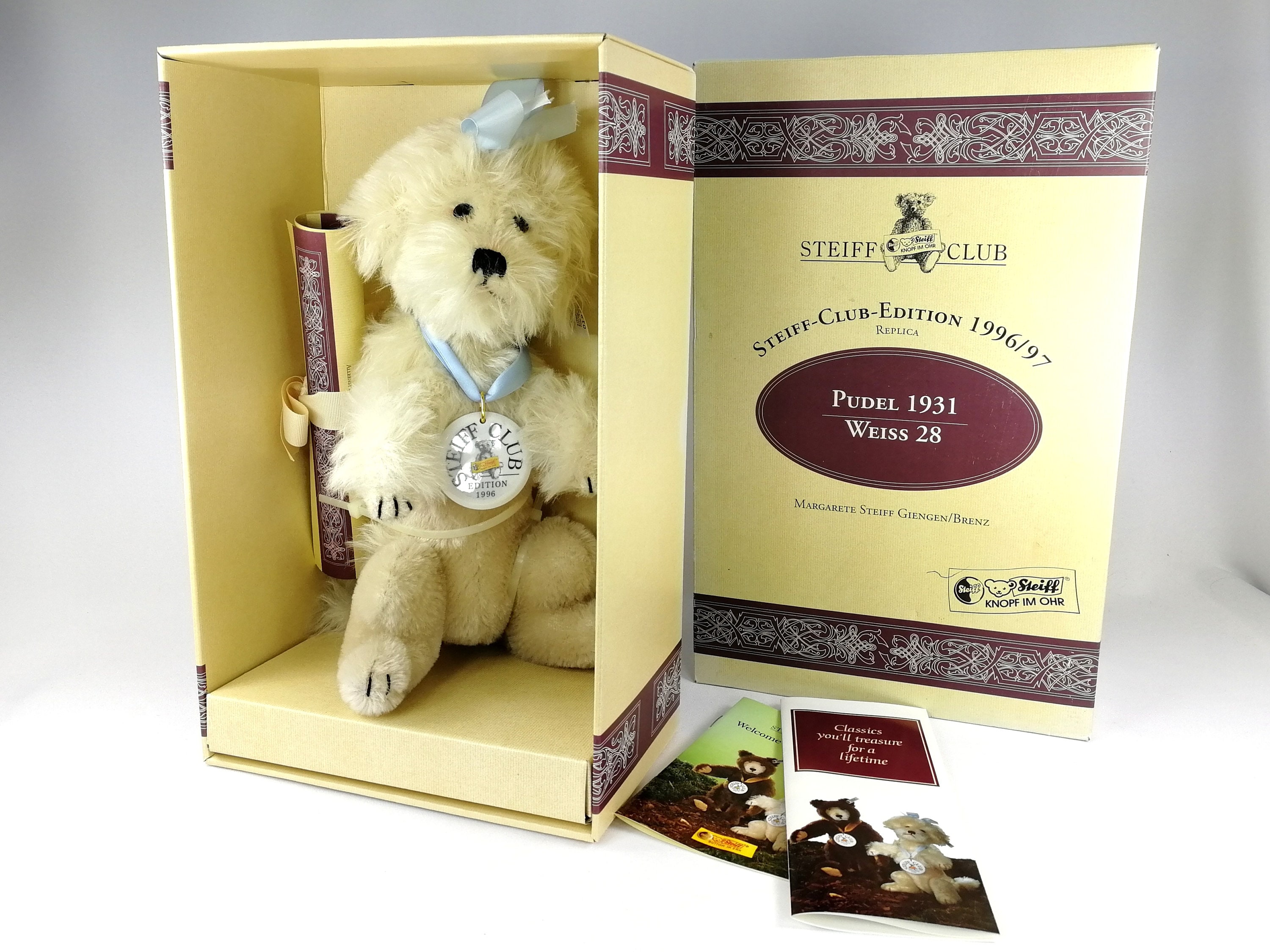 日本限定 50体 シュタイフ プードル 1931 日本限定 50体