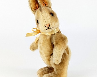 Steiff Bunny Rabbit Niki With Ids Jointed Midi Sized 10 Inches