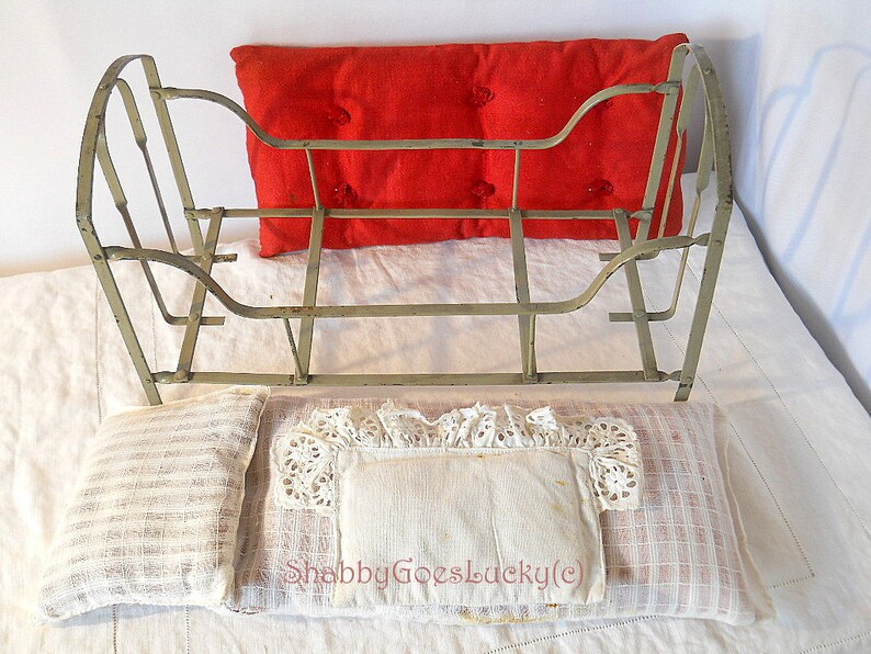Antique Doll Crib German Made 1910s Doll Cot With Original Etsy