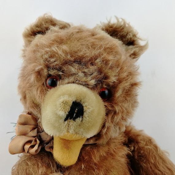 【テディベア ゾッティ】 HERMANN 社製 ヴィンテージ ヘルマン テディベア ゾッティ 1950年代 ヴィンテージ ドイツ製