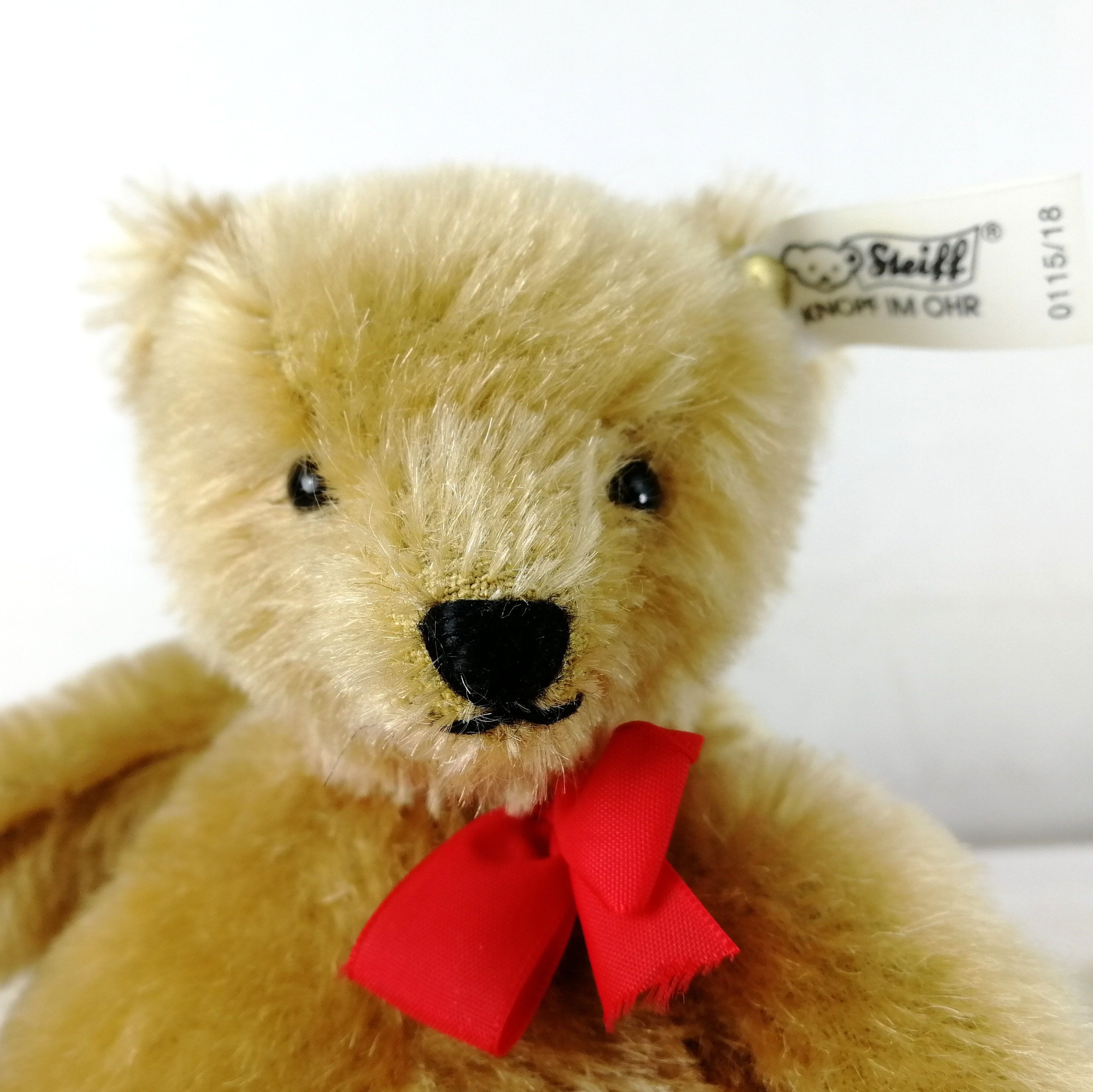 Steiff Roly Poly Bear Replica 1908 All Ids 1988 Made Mint