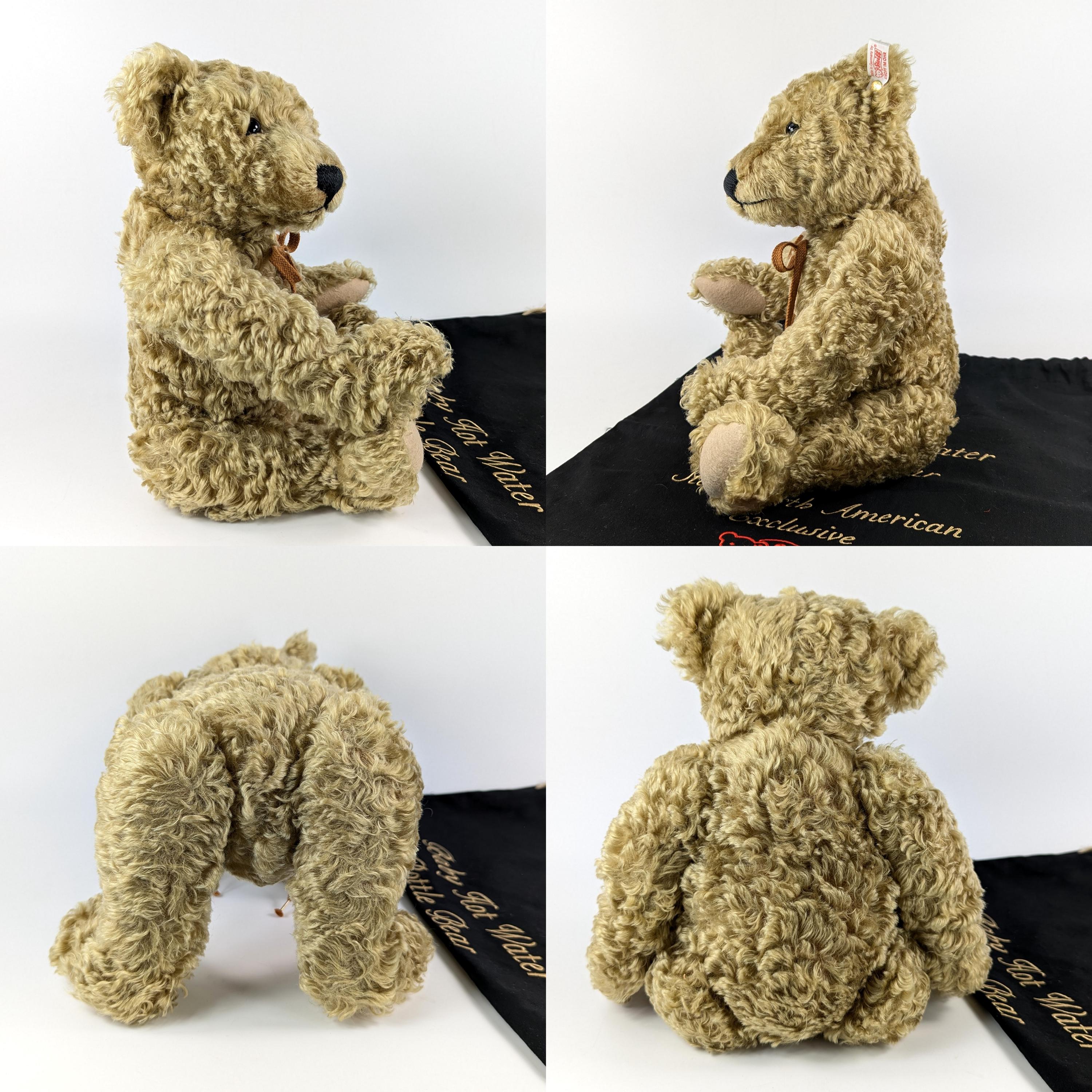 Steiff ベア　タイトル【香水瓶】 Steiff Baby Hot Water Bottle Bear 1907 Limited Edition 14 Inches