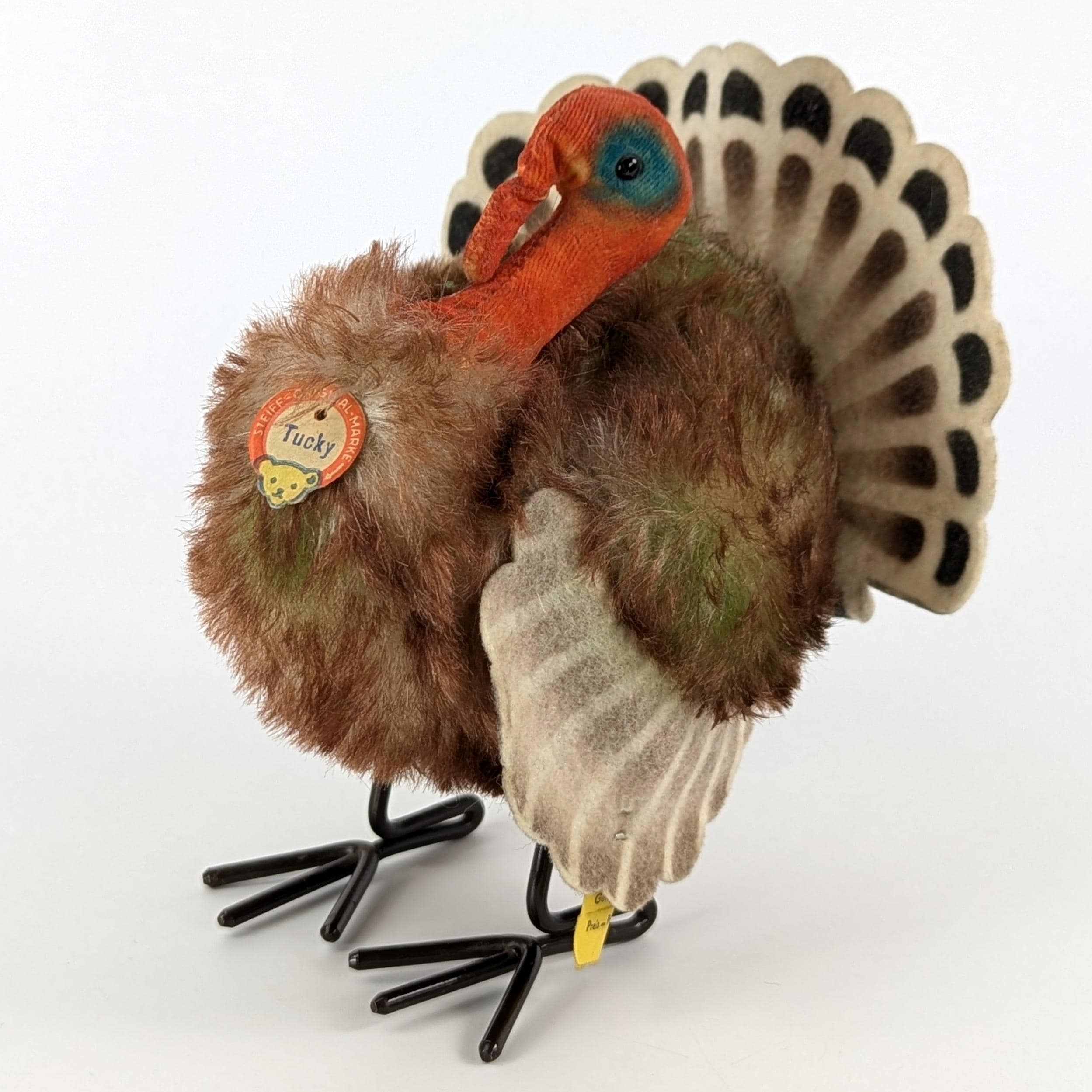 シュタイフ ターキーバード 全ID 新品 最大6インチ 1961年のみ製造