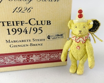 Stieff Harley Davidson Ltd Ed 2003 Teddy Bear W/box & Papers Ex