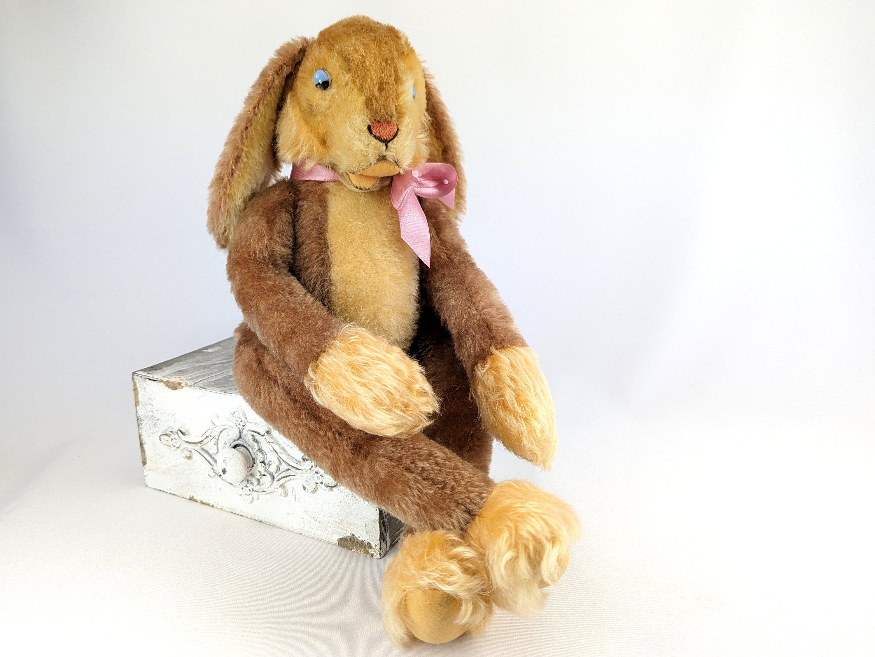Steiff Floppy Rabbit Lulac Largest 24 Inches Vintage 1964 to 1966