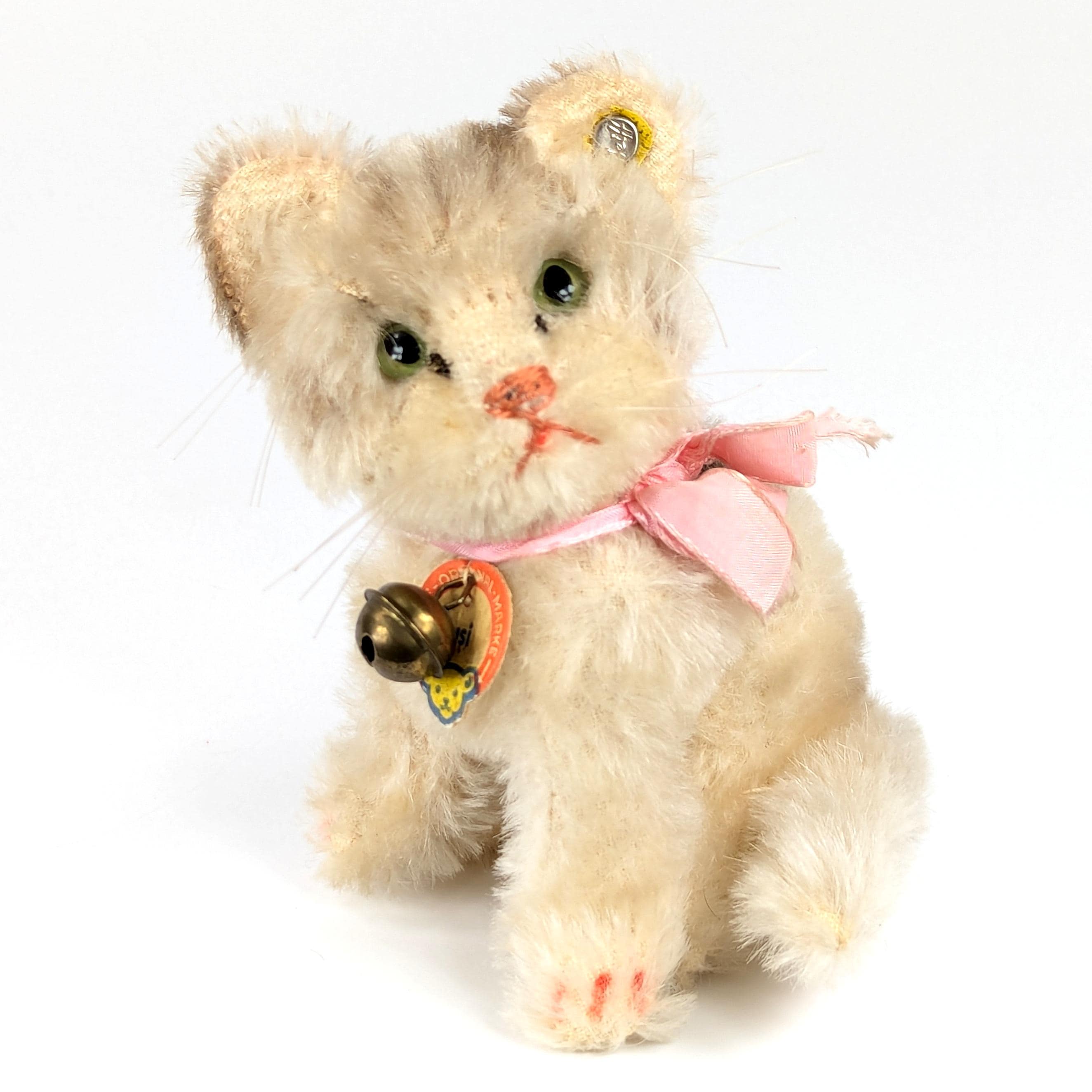 Steiff Cat Susi With Ids Smallest 4 Inches Vintage Produced 1965