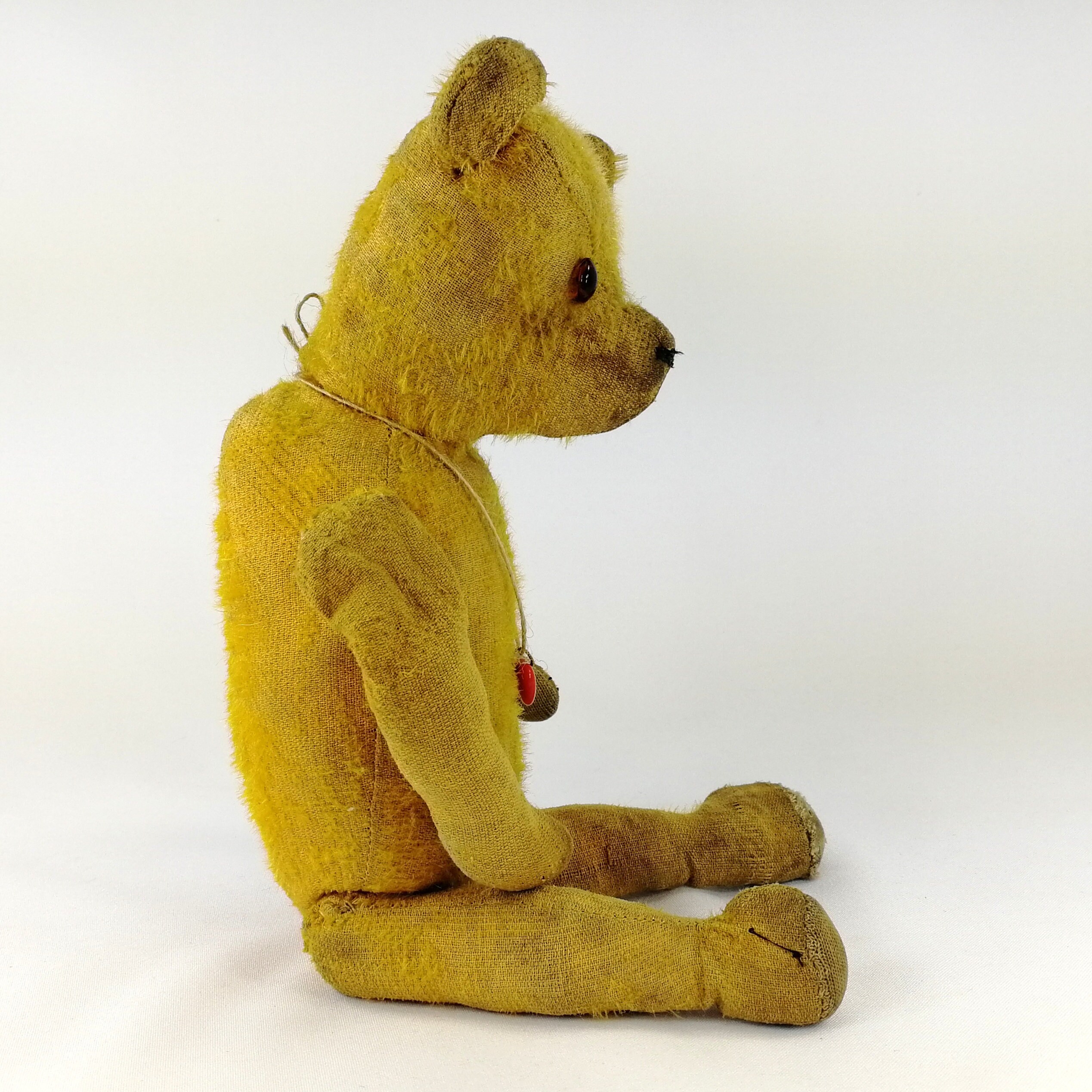 アンティークテディベア。高さ14インチ。1920年代のドイツ製。 - Etsy 日本