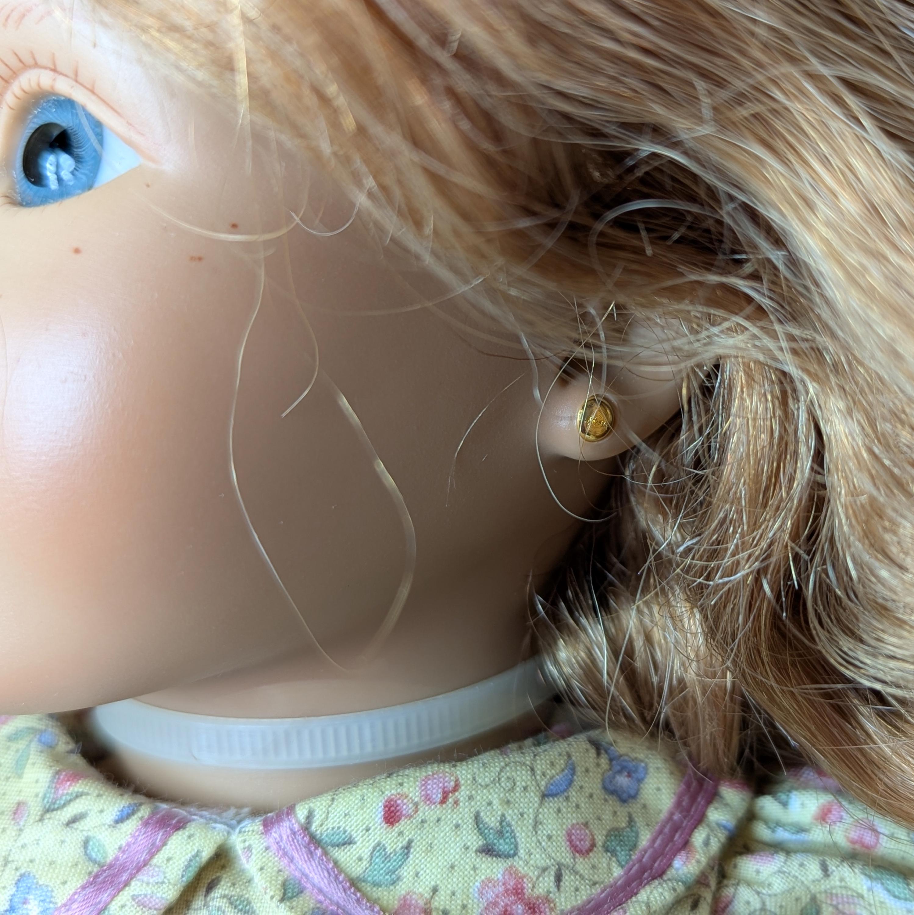 Steiff Doll Alice With Rabbit All Ids 1994 Produced Lmtd Edition
