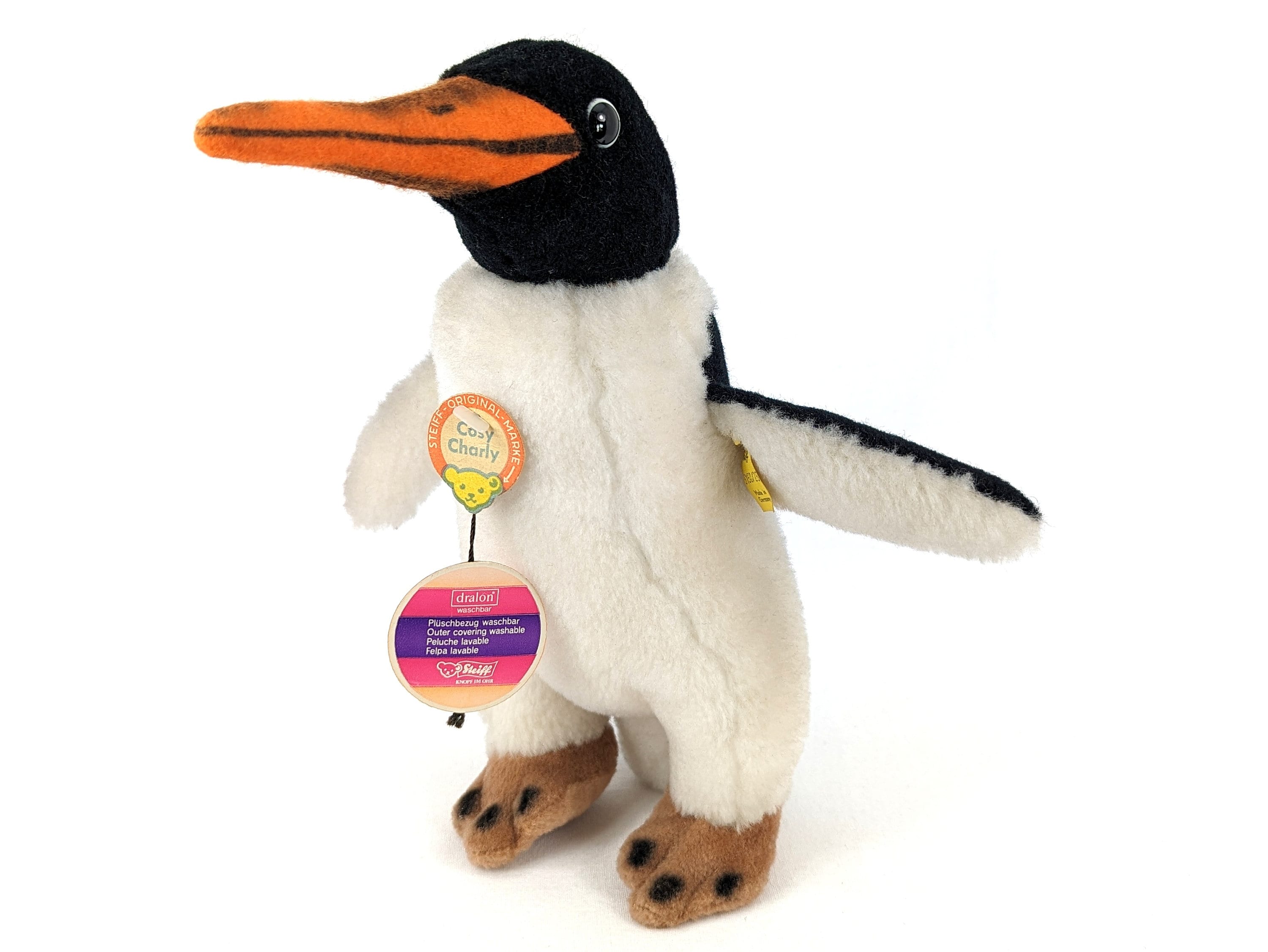 シュタイフ ペンギン コージー チャーリー 全ID 10インチ ヴィンテージ