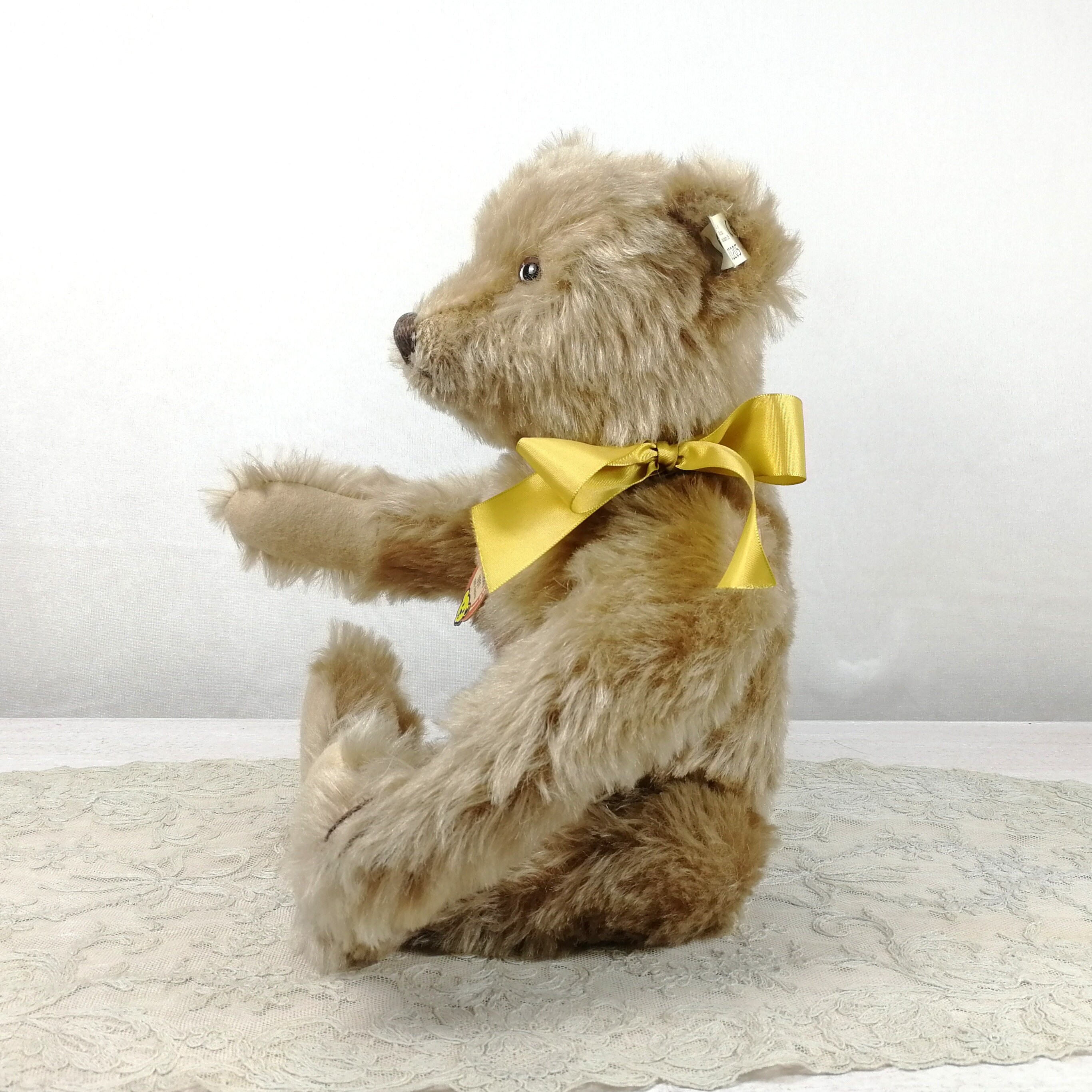 STEIFF. Teddy Bear Music Teddy 1951 replica 1993 with la…