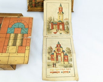 Anker Stone Building Block Set From 1914 No 2A Complete