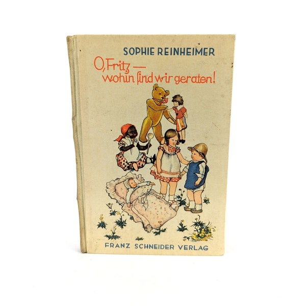 Livre pour enfants 1932 Histoire illustrée sur les poupées Kathe Kruse