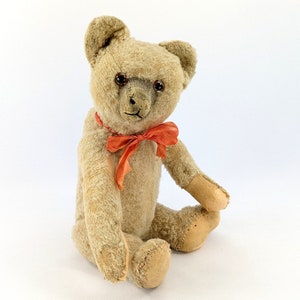 Antique 1920s German Teddy Bear made by Willy Weiersmuller in Nuremberg 13 inches