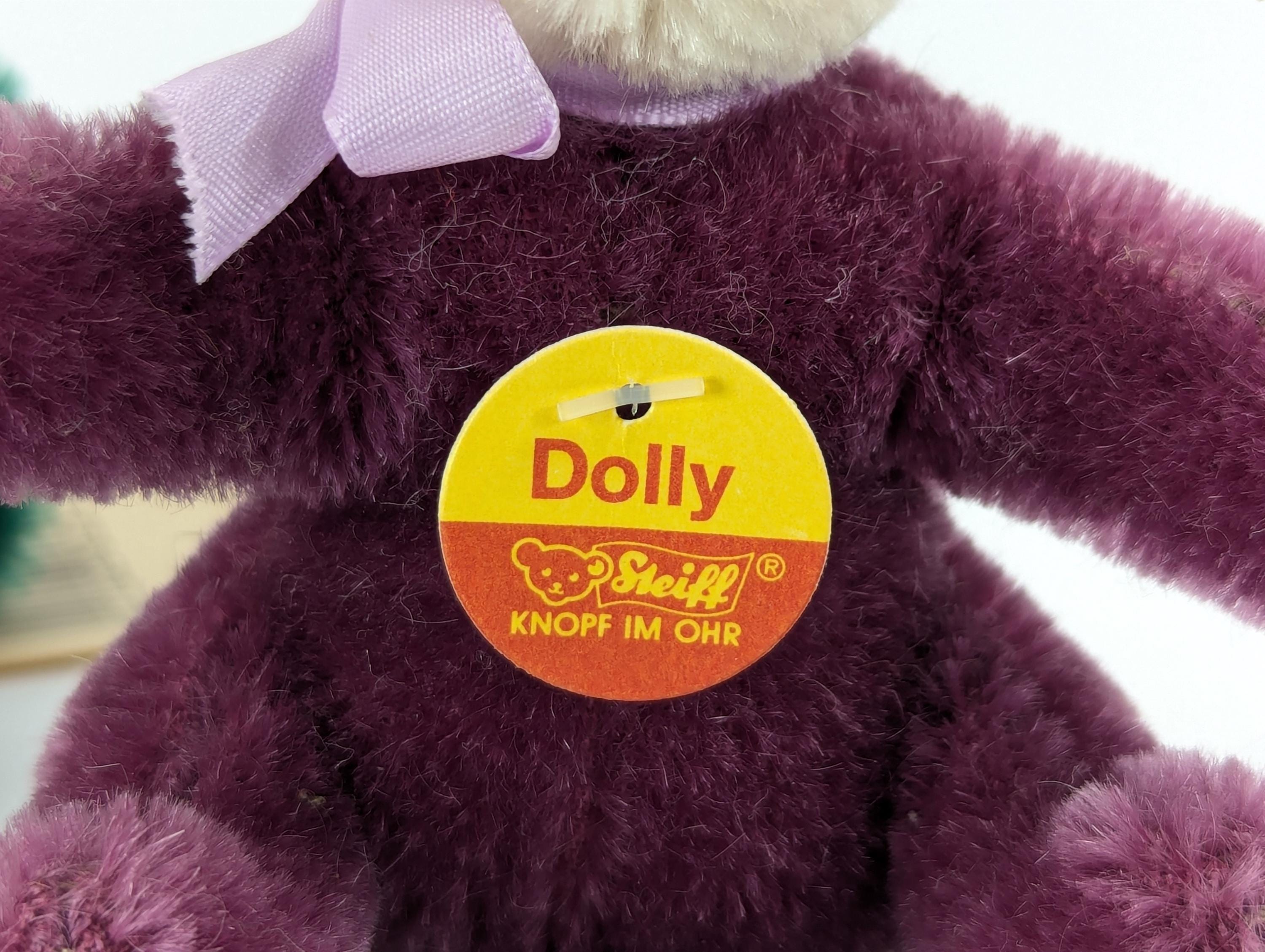 Steiff Dolly Teddy Bears Colourfull Full Set of Four All Ids