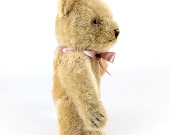 Steiff Jackie Teddy Bear With US Zone Tag Produced 1953 Midi Size