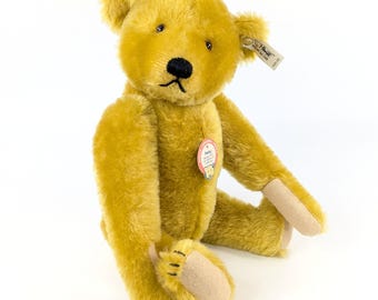 シュタイフ　テディベア　ペッツィ　ヴィンテージ　アンティーク シュタイフ社 ビンテージ テディベア VI501 | テディベア,ビンテージ