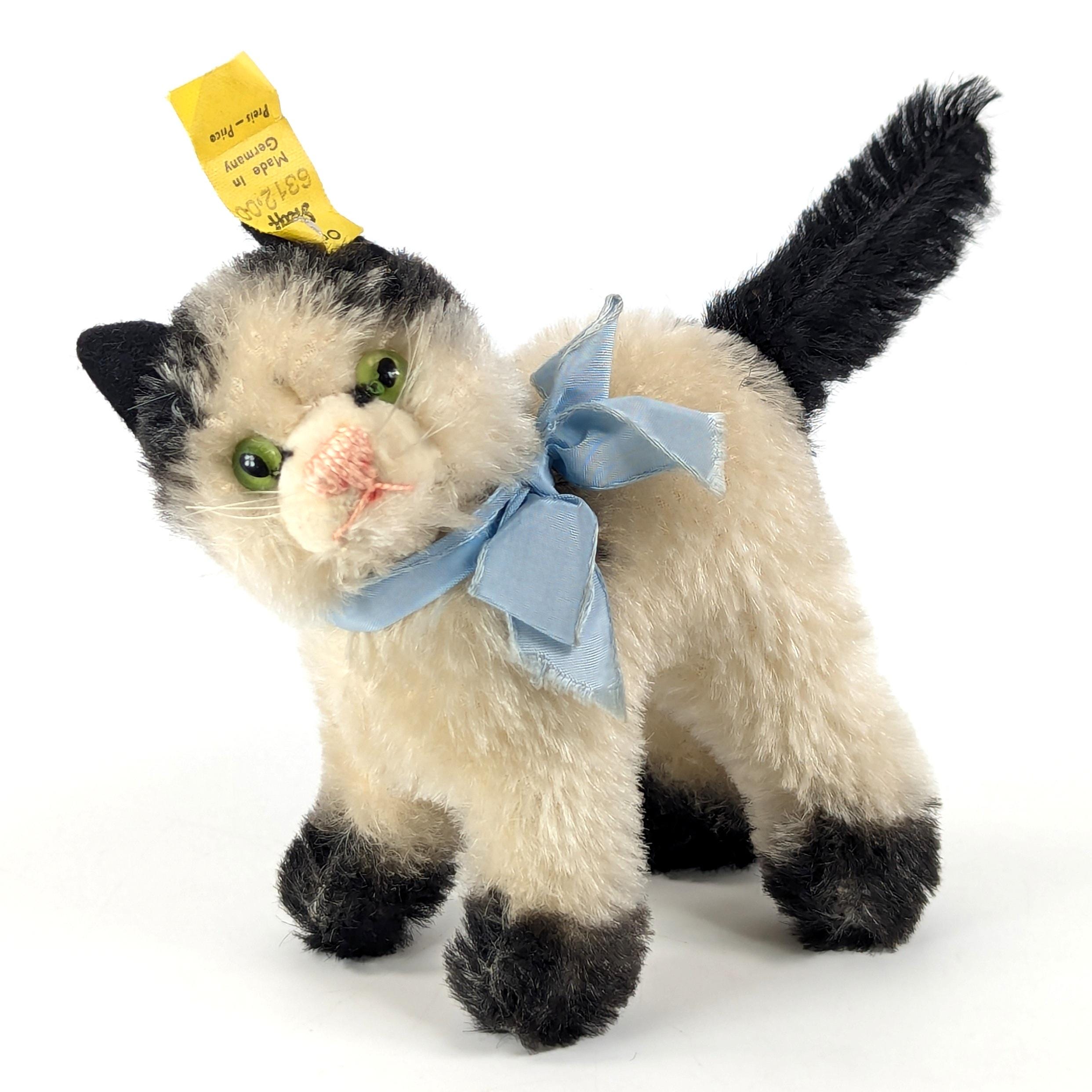 シュタイフ　「Gussy Cat」 Steiff Cat Gussy - Etsy