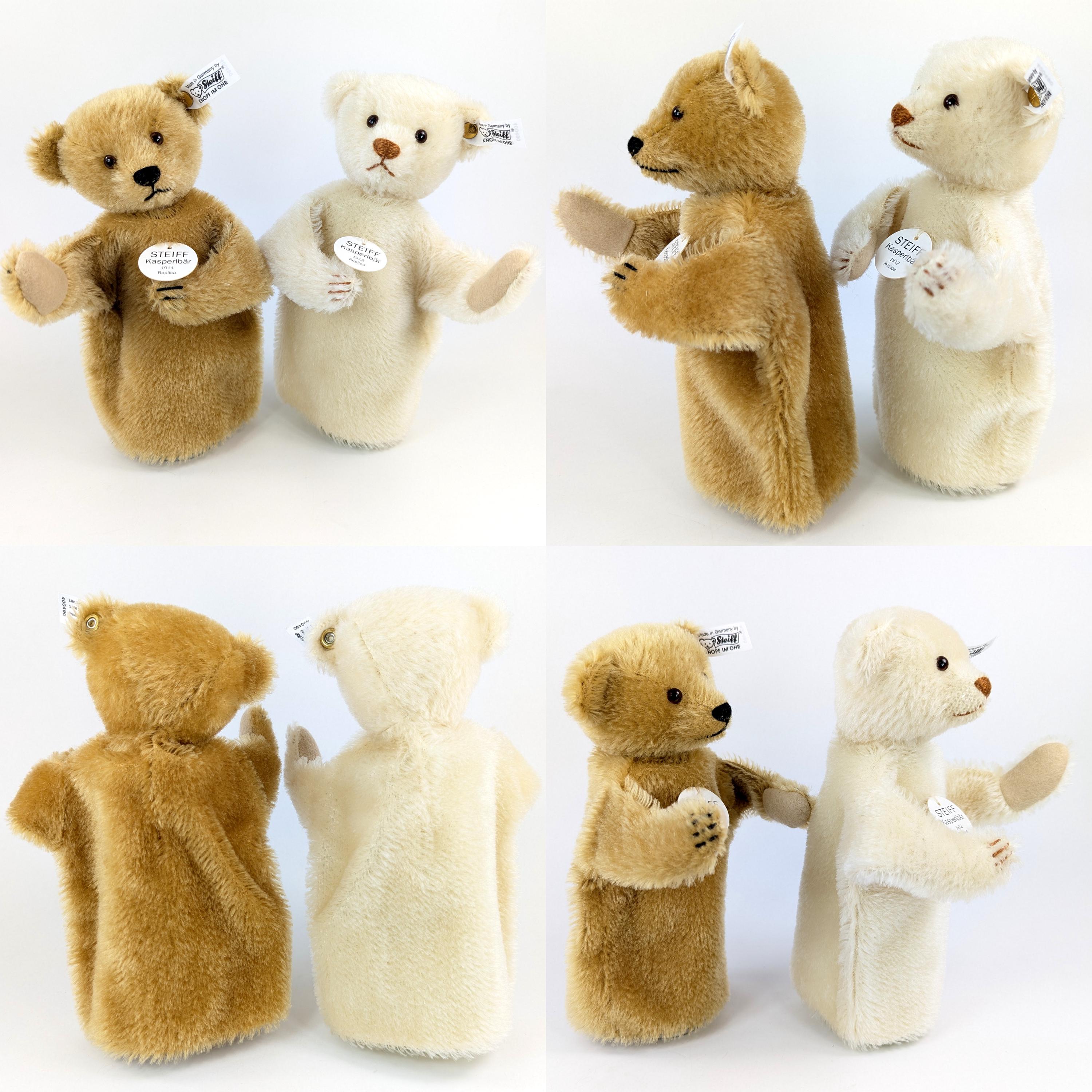 Steiff Punchy Bear Set 1912 Mint in Box Replica 2005 Limited