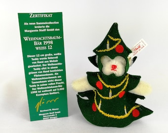シュタイフ クリスマス エンジェル 2002 テディ ツリー オーナメント