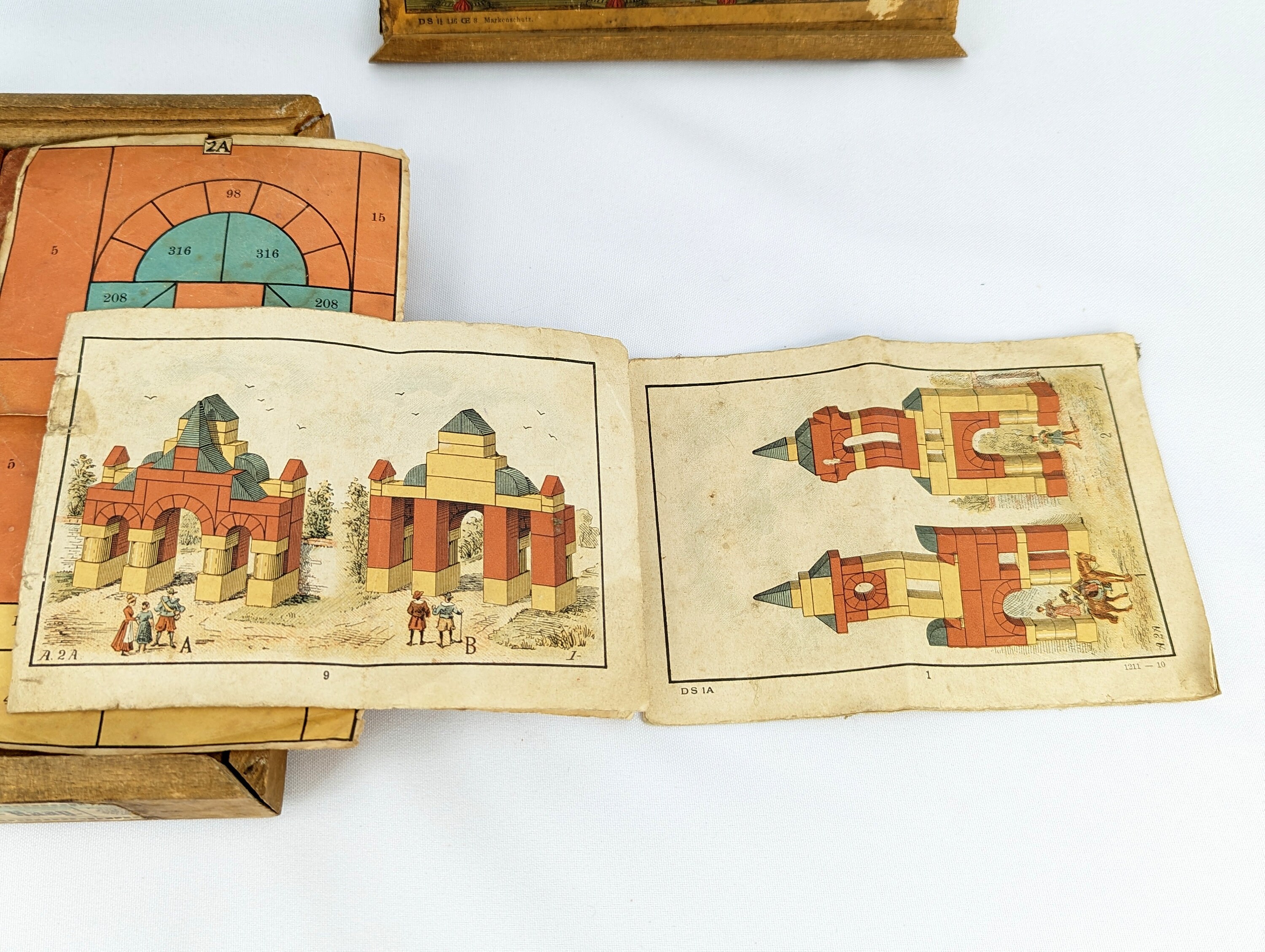 Anker Stone Building Block Set From 1906 No 4A Complete