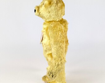 シュタイフ テディベア 1948年 レプリカ イエロー シルク ぬいぐるみ