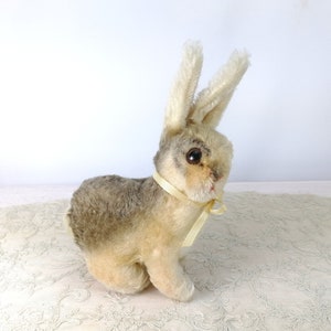 Steiff Bunny Rabbit Sonny with button midi 8 inches vintage 1968 to 1976 image 4