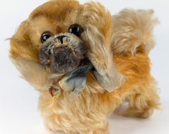Steiff Airedale Terrier Terry Small 7 Inches With ID Produced 1951