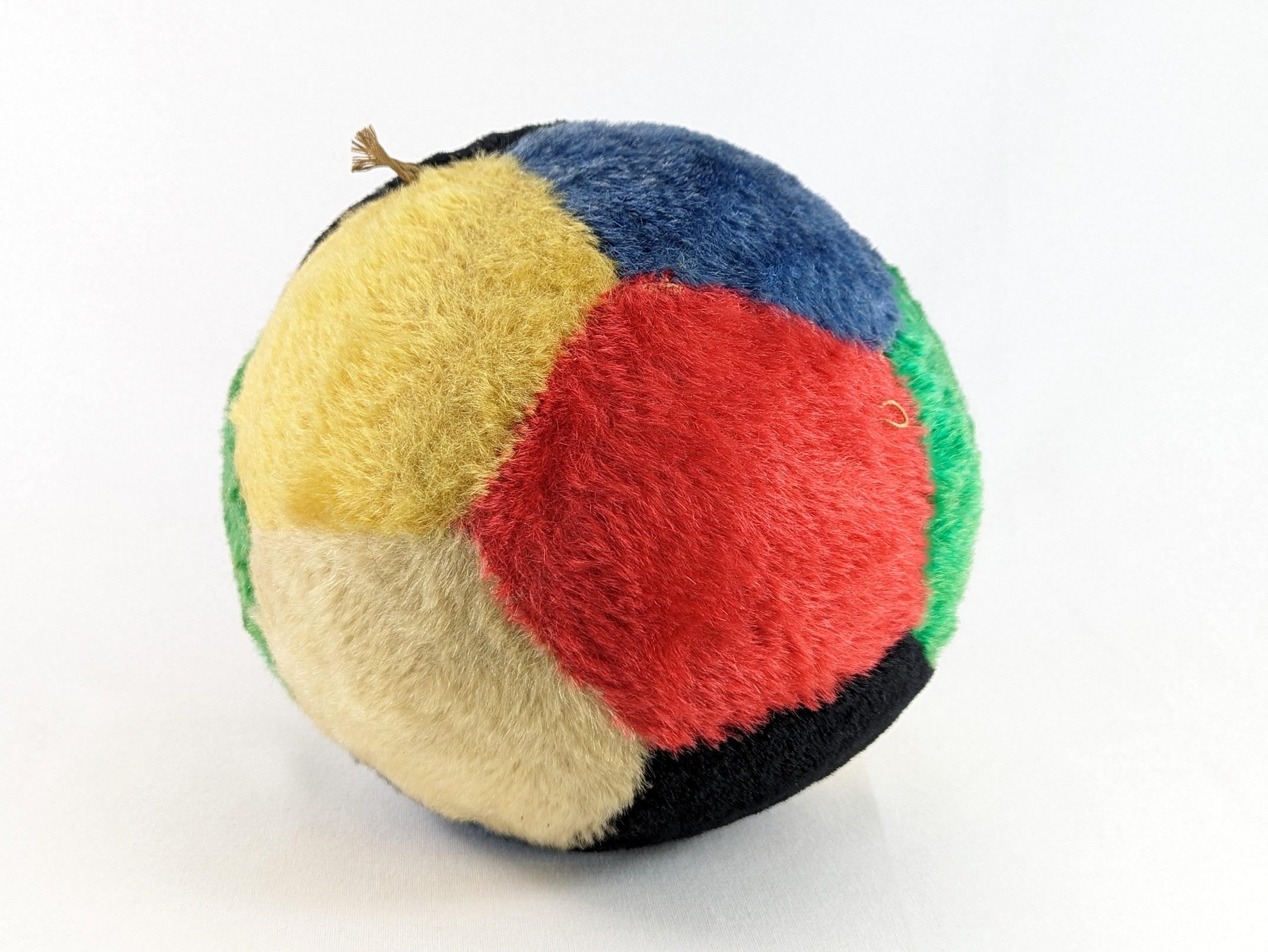Steiff Gymnastics Ball With US Zone Tag Mohair Large 8