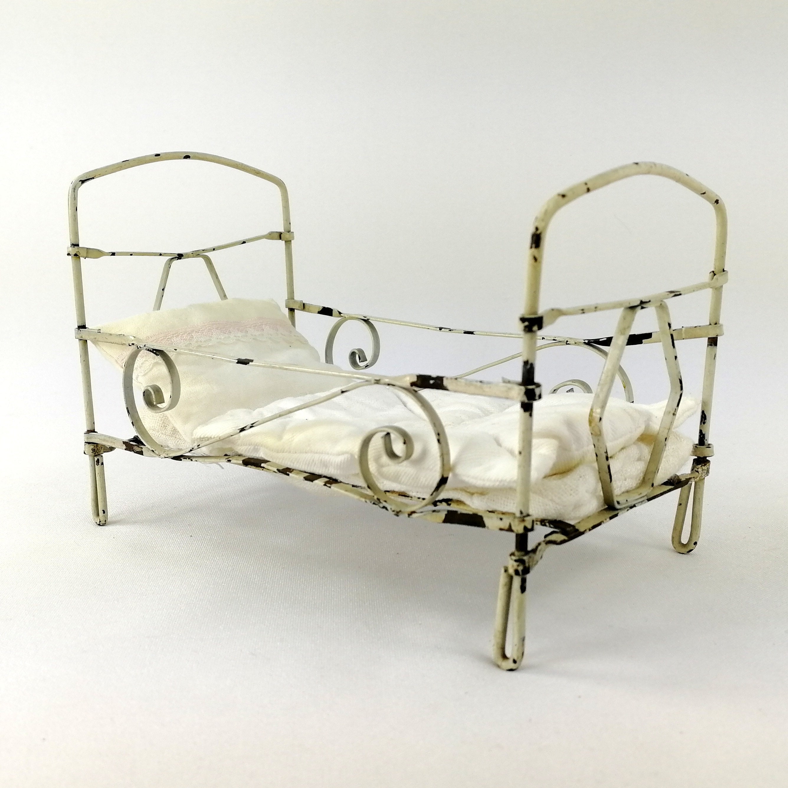 Antique Iron Baby Bed