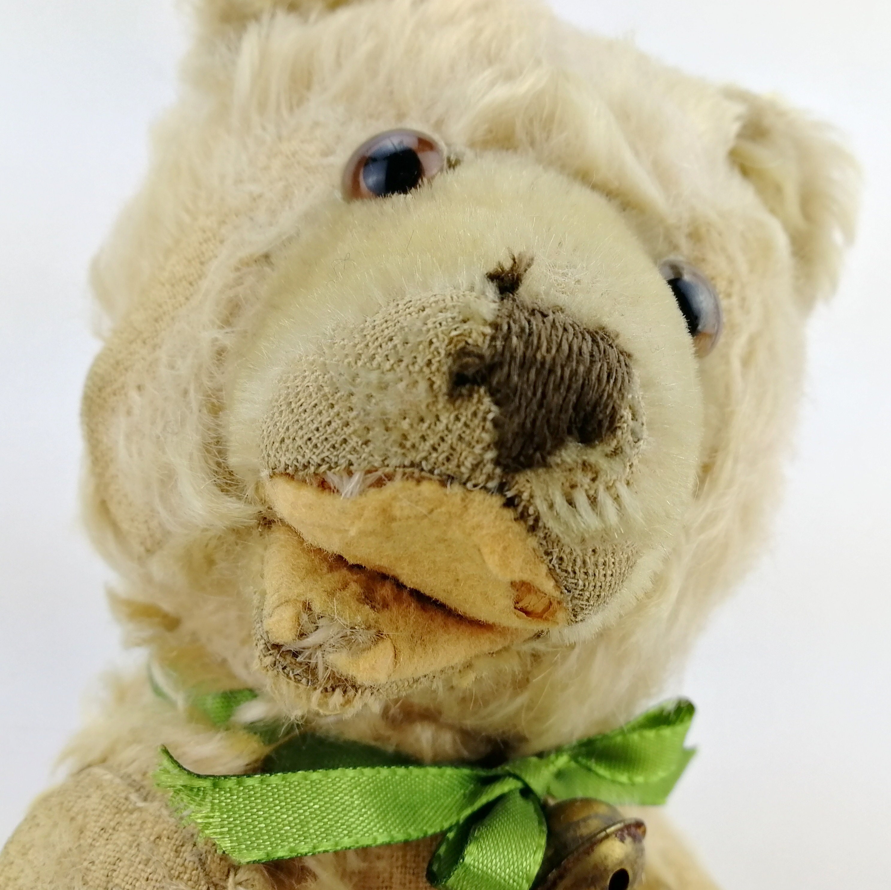 Steiff Teddy Bear Baby Well Loved 1930 to 1943 Vintage Made