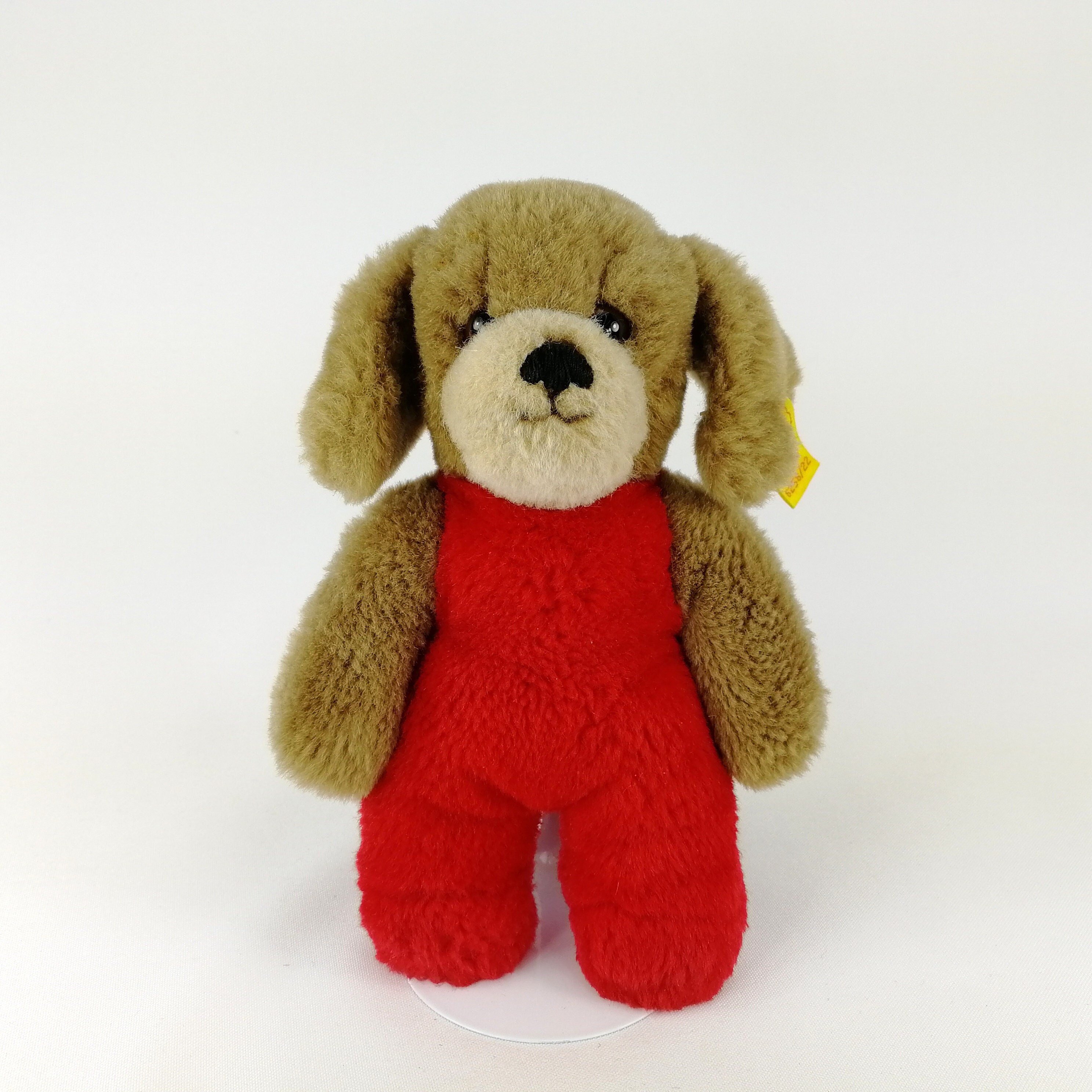 Steiff Dog Toldi With Ids Working Squeaker 8 Inches Produced