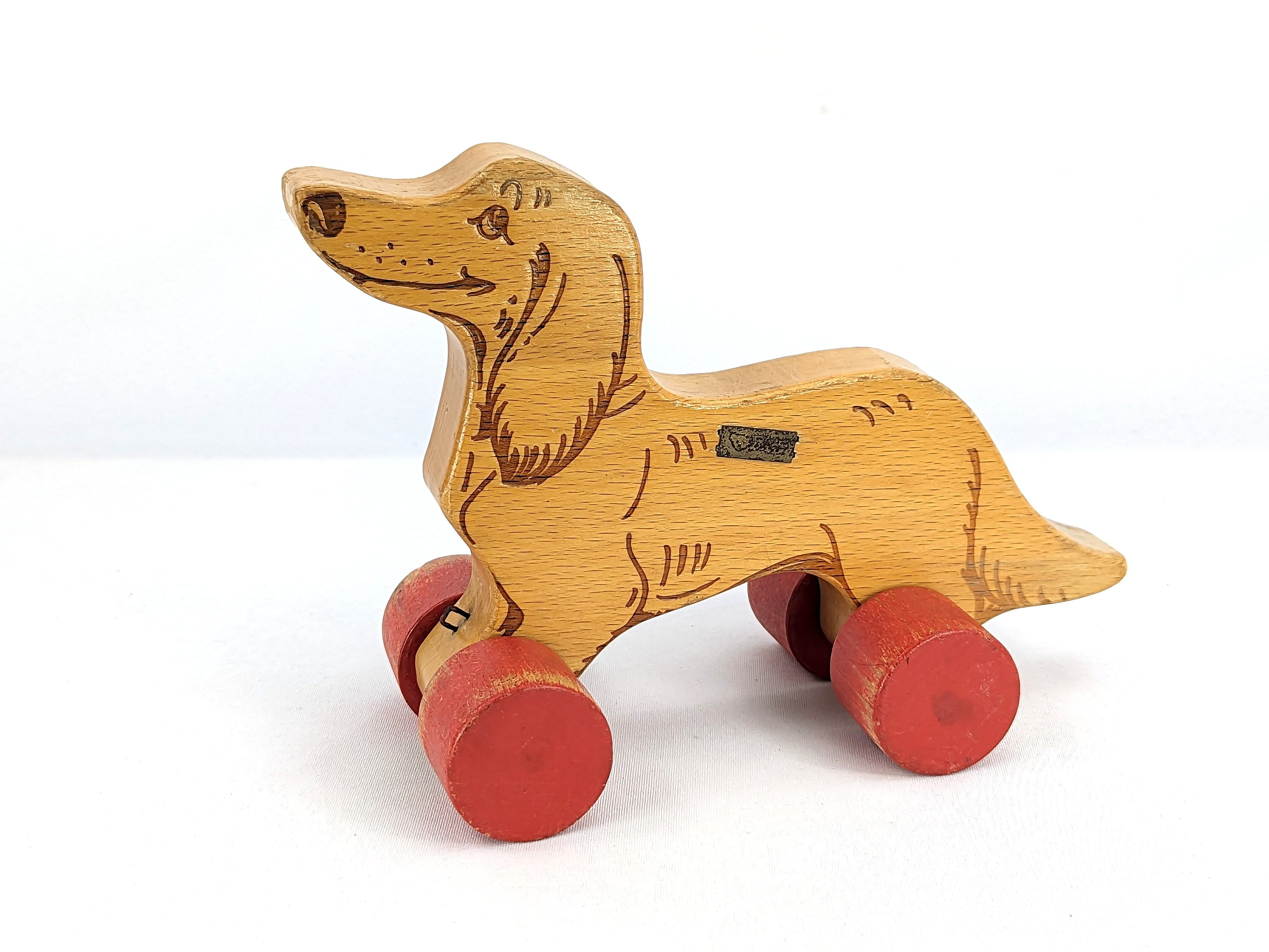 Brio Pull Along Dachshund Dachshund Pull Along Toy
